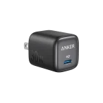 Cargador Anker Zolo 30W USB-C GaN – Carga Rápida – Ultra Compacto – Negro