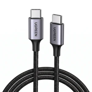 Cable USB-C a USB-C 60W Carga Rápida PD – Ugreen 2 m