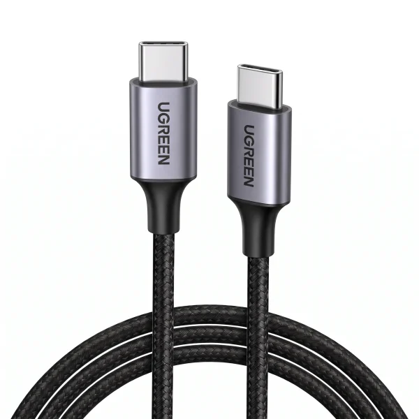 Cable USB-C a USB-C 60W Carga Rápida PD – Ugreen 2 m