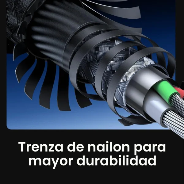 Cable USB-C a USB-C 60W Carga Rápida PD – Ugreen 2 m
