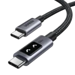 Cable Ugreen Uno USB-C a USB-C 100W con Pantalla LED – Carga Rápida – 3 m