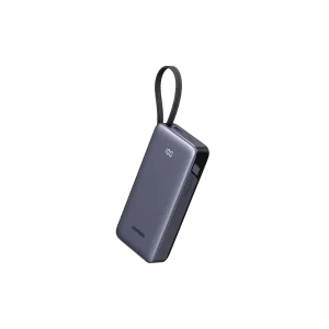 Power Bank Ugreen Nexode 20000mAh 55W con Cable USB-C Integrado y Pantalla Digital