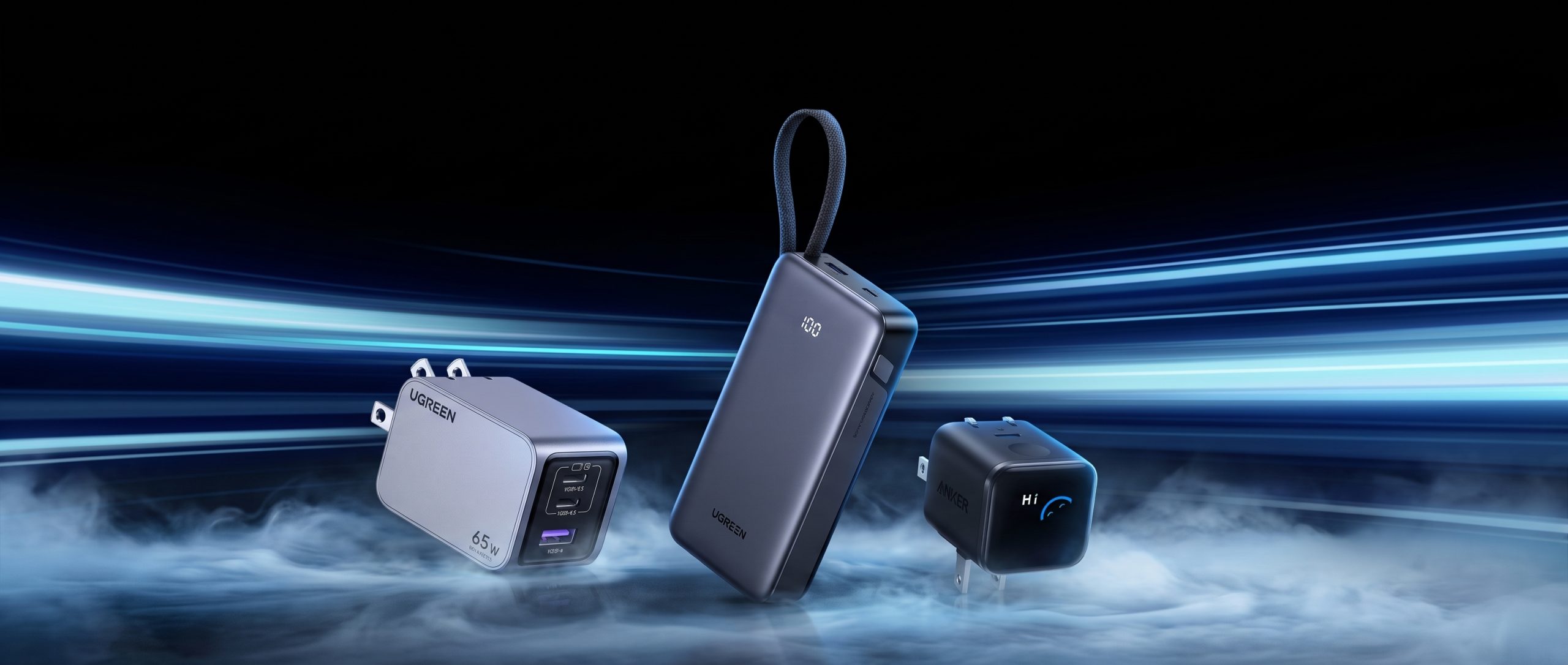 Cargadores y power banks Ugreen y Anker en QapaTech